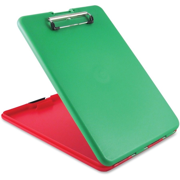Zoro Select 8-1/2" x 11" Storage Clipboard, Red/Green 00580 - main
