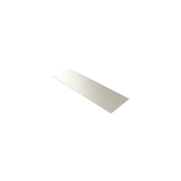 Trimco .050 Kickplate 8in x 34in, Countersunk Holes, 630/US32D Stainless Steel K0050 8X34-CSK.630 - main