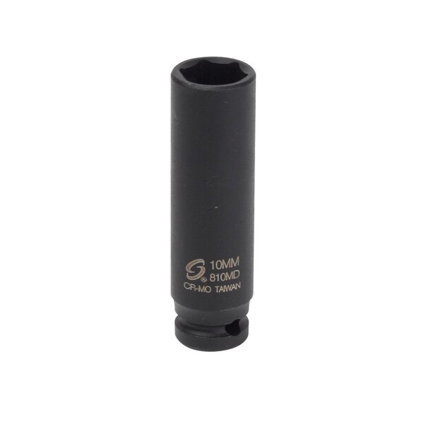 Sunex 1/4 in Drive 10Mm Deep Impact Socket 810MD - main
