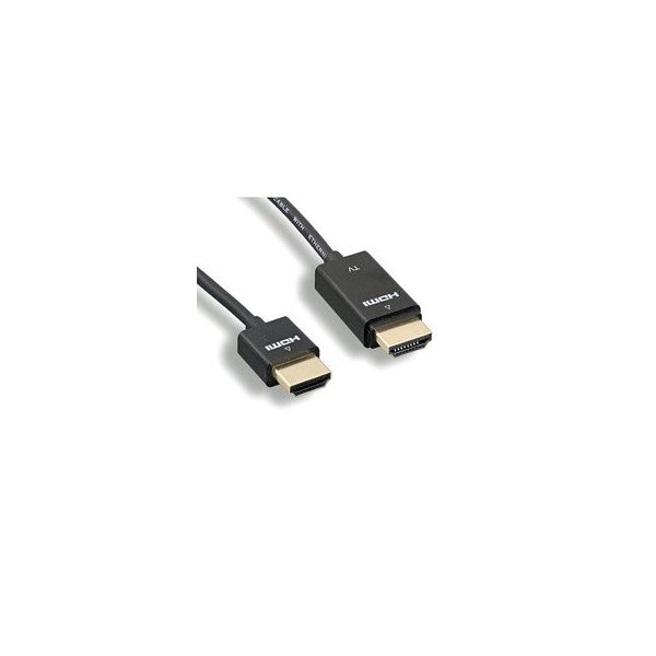 Cable Wholesale Ultra-Slim Active HDMI Cable, High-Speed with Ethernet , RedMere chipset, 4K at 30Hz, 36AWG, 10V3-48106 - main