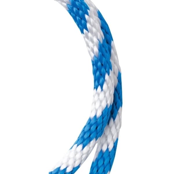 Baron Rope, 5/8 in Dia, 140 ft L, 325 lb Working Load, Polypropylene, Blue/White 54023 - main
