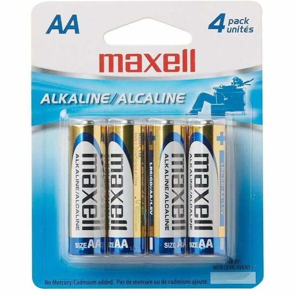 Maxell Gold Alkaline General Purpose Battery - Alkaline - 1.5V DC 723465 - main