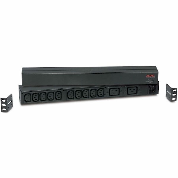 Apc BASIC RACK 1U - POWER DISTRIBUTION UNIT - RACK-MOUNTABLE - AC 120/208/230 V - 10 AP9559 - main