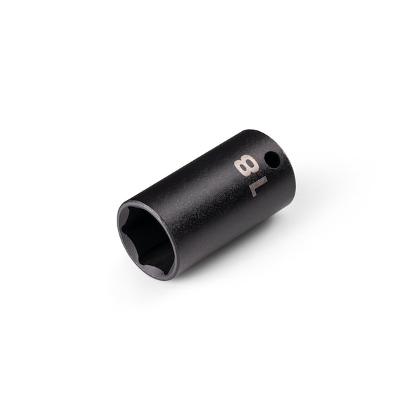 Tekton 3/8 Inch Drive x 18 mm Semi-Deep 6-Point Impact Socket SID14118 - main