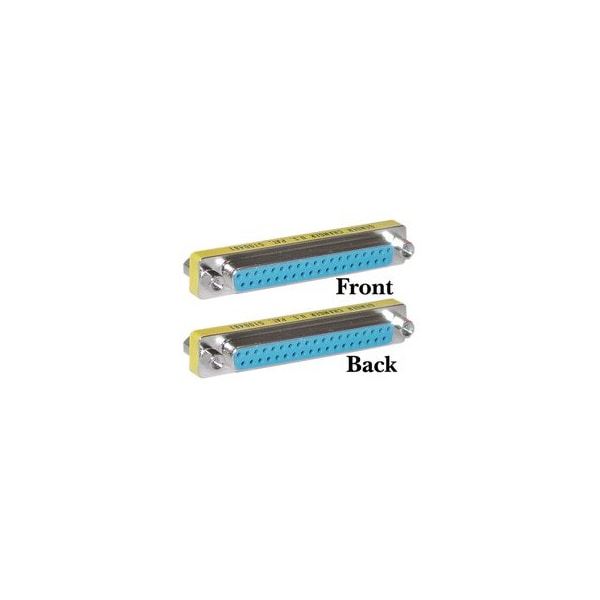 Cable Wholesale Serial Mini Gender Changer / Coupler, DB37 Female to DB37 Female 31D4-03400 - main