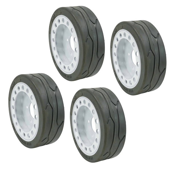Mytee Products SkyJack 158436 Scissor Lift Tires 12 x 4 - Brake, 4PK SL-SKY-12-4-BRAKEx4 - main