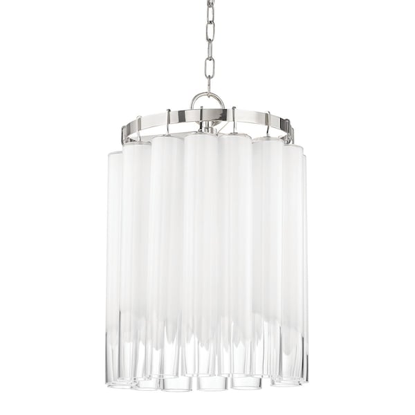 Hudson Valley Lighting Tyrell 4 Light Chandelier 16.25 In. Polished Nickel 8915-PN - main