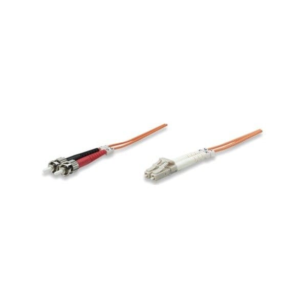 Intellinet Network Solutions 2M 7Ft Lc/St Multi Mode Fiber Cable 471312 - main