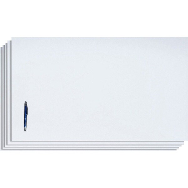 Dacasso Dove White 34" x 20" Blotter Paper Pack S1602 - main