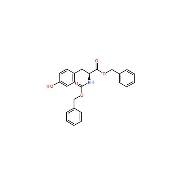 Ak Scientific (S)-Benzyl 2-(((benzyloxy)carbonyl)amino)-3-(4-hydroxyphenyl)propanoate (25g), CAS 5513-40-6 8031AB-25g - main