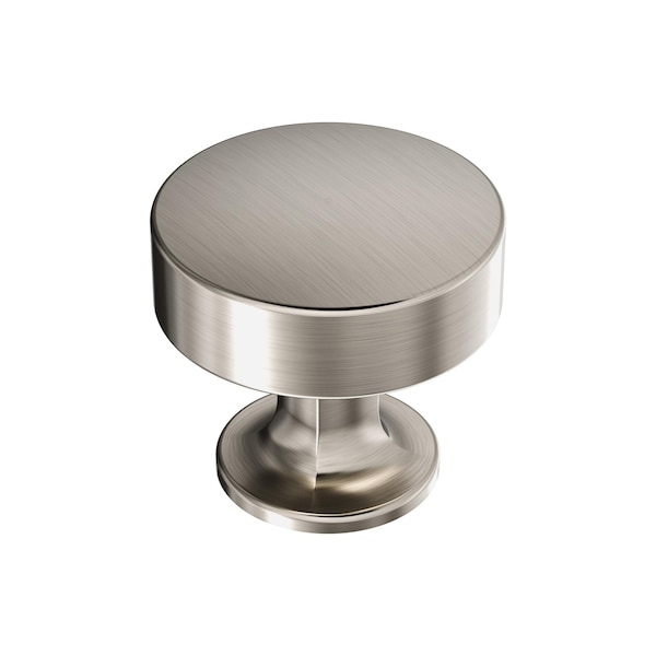 Amerock Everett 1-5/16 inch 33mm Diameter Satin Nickel Cabinet Knob BP37102G10 - main