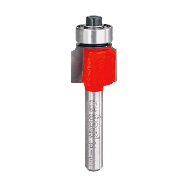 Diablo Router Bit, 5/8 in Dia Cutter, 2-3/16 in OAL, 1/4 in Dia Shank, 2-Cutter, Carbide 34-100 - main