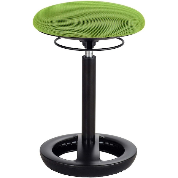 Safco Twixt Active Seating Stool - 17-22"H - Green 3000GN - main