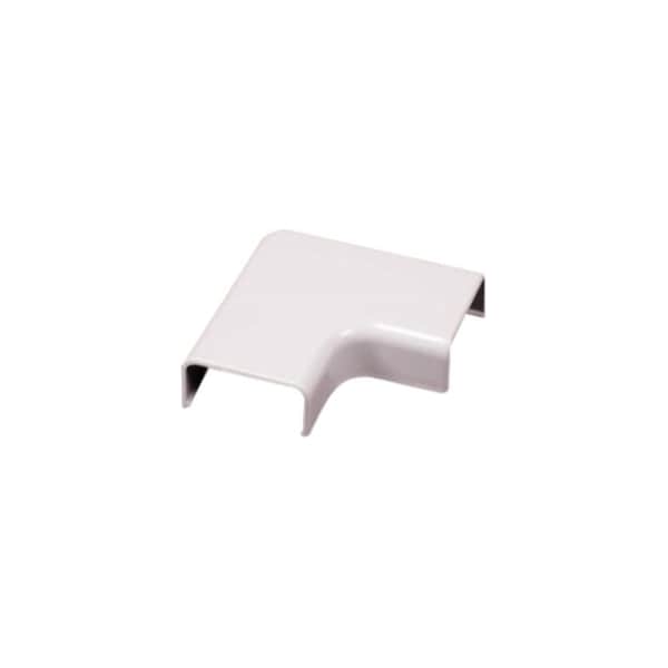 Legrand Wiremold Wireway Elbow, Flat, Plastic, White C56 - main