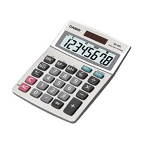 Casio Desktop Calculator with Tax Currency Profit Margin MS-80S-S-IH - main