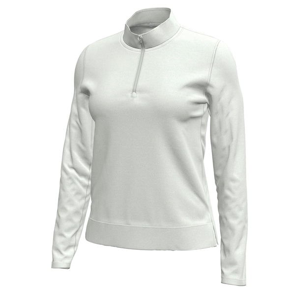 Under Armour Women's Aura 1/4 Zip - White Clay/M UW1603-7001 - main