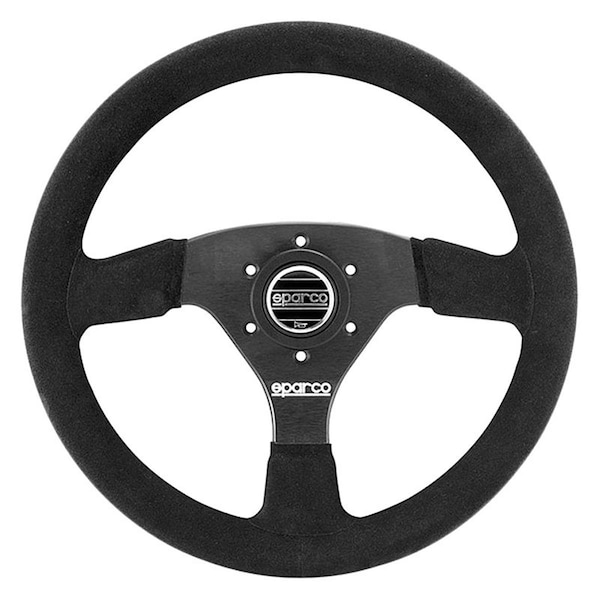 Sparco 3-Spoke R323 Series Competition Suede Steering Wheel 015R323PSNR - main