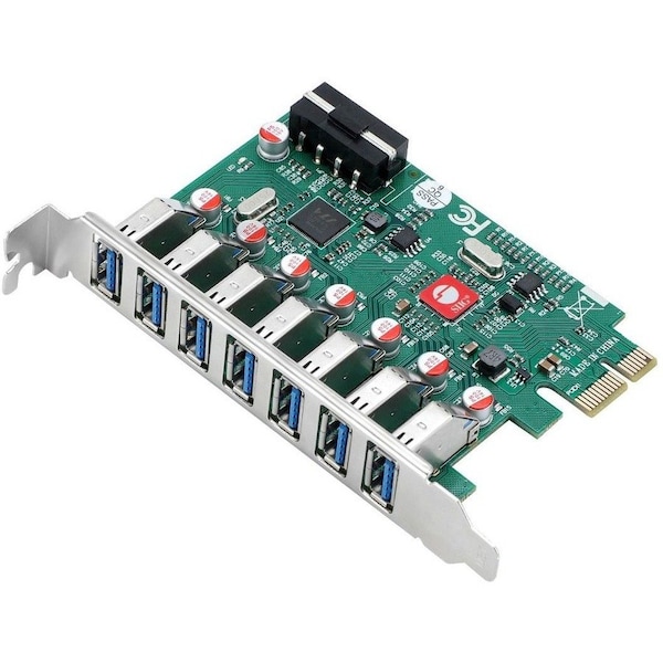 Siig USB 3.0 7-PORT PCIE HOST CARD JU-P70211-S1 - main