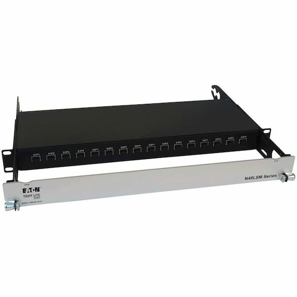 Eaton Tripp Lite Series Spine-Leaf MPO Panel with Key-Up to Key-Up MTP/MPO Adapter - 12F N48LSM-16X16 - main