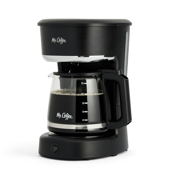 Mr. Coffee 12-Cup Easy On/Off Switch Electric Coffee Maker in Black 750124776M - main