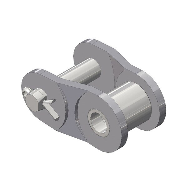 Senqcia 60HOL Heavy Series Single Strand Cottd Off Link, 60H chain, .75P, 1.21 OAW, .234 Pin S-60HOL - main