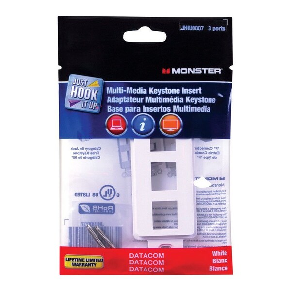 Monster Cable 10ft. 4-in-1 Fast Charging Cable USB-C and Lightning MZ6694 - main