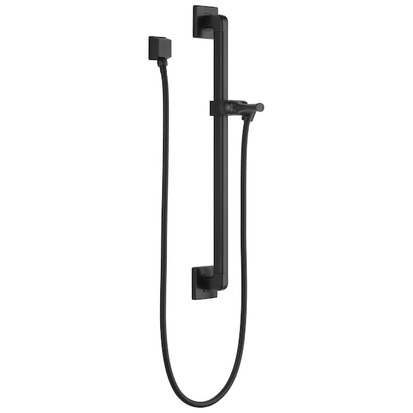 Delta Universal Showering Components Adjustable Slide Bar / Grab Bar Assembly with Elbow 51500-BL - main