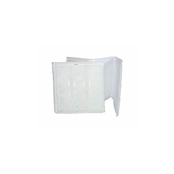 Viskon-Aire Filters 39''W x 66''H x 1''D Scrim Exhaust Tower Bag Garmat, 2PK 233-965 - main