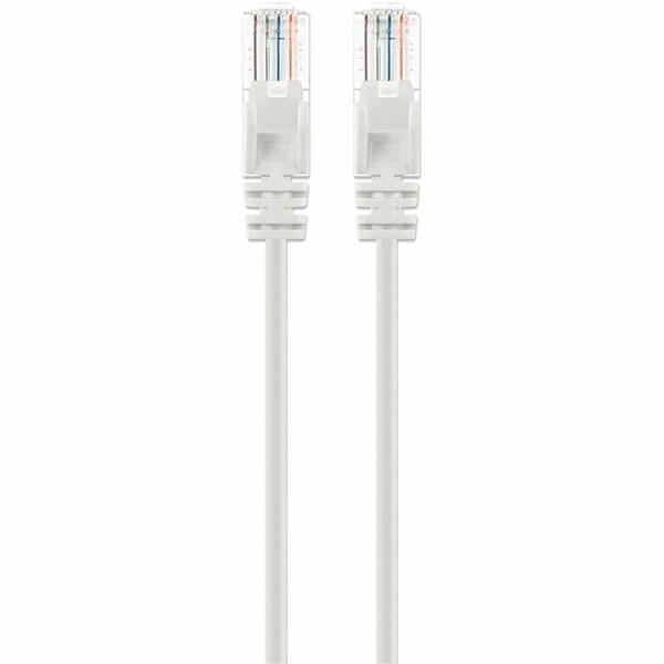Intellinet Network Solutions CAT6 U/UTP SLIM NETWORK PATCH CABLE, 5 FT., WHITE 751520 - main
