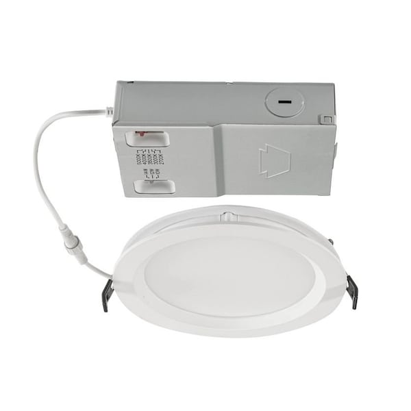 Keystone 6in Circular LED Recessed Wafer Downlight feat. Power and Color Select, 14/12/10W, 2700/3000/3500/40 KT-WDLED14PS-6B-9CSF-VDIM - main
