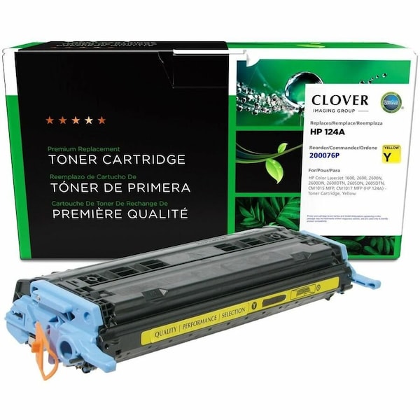 Clover Imaging Group Imaging Remanufactured Yellow Toner Cartridge 200076P - main