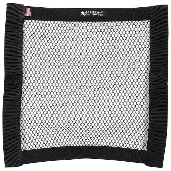 Powerhouse 10294 18 x 18 in. Rectangle Non SFI Mesh Window Net - Black PO3617796 - main