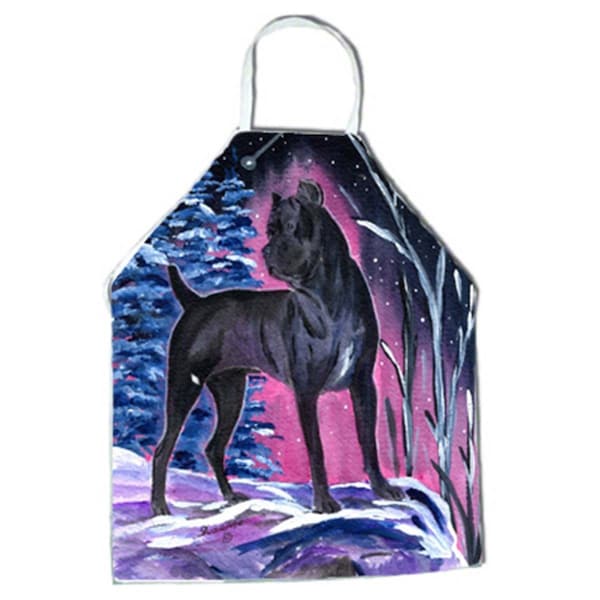Carolines Treasures Starry Night Cane Corso Apron - 27 x 31 in. SS8410APRON - main