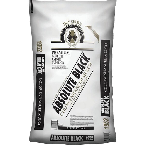 Landscape Select 2 Cu. ' Dyed Black Shredded Hardwood Mulch LS2DBLK - main