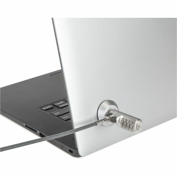 Targus Lock Slot Adapter - for Tablet, MacBook, Computer, Retail Space, Notebook - Zinc Alloy ASP001GLX - main