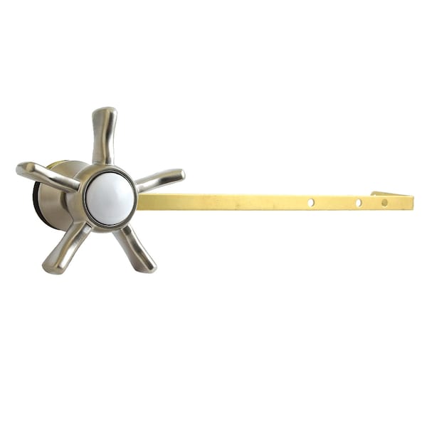 Kingston Brass Universal Front or Side Mount Toilet Tank Lever, Brushed Nickel KTNXD8 - main