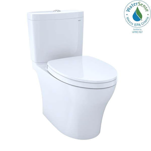 Toto Aquia IV 0.9 / 1.28 GPF Dual Flush Two Piece Elongated Toilet - Cotton MS446124CEMGN01 - main