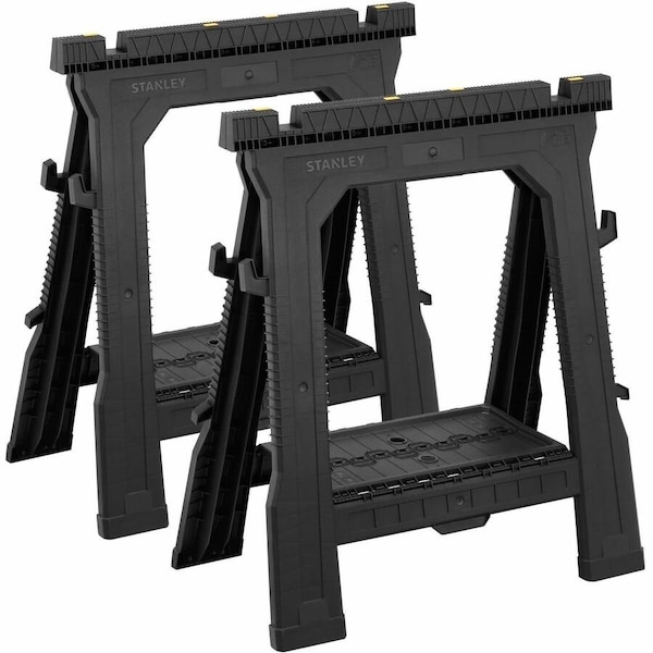 Stanley Sawhorse, Plastic, 1000 Capacity (Lb.), PK2 060864R - main