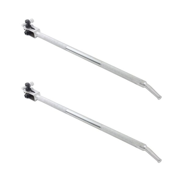 Mytee Products Standard Ratcheting Winch Bar, Chrome - with Nozzle End, 2PK CRWB-STDx2 - main