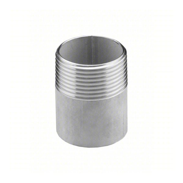 Zoro Select Nipple, 3/4 In, Thrd at One End, 6 In, 316 T6WNE11 - main