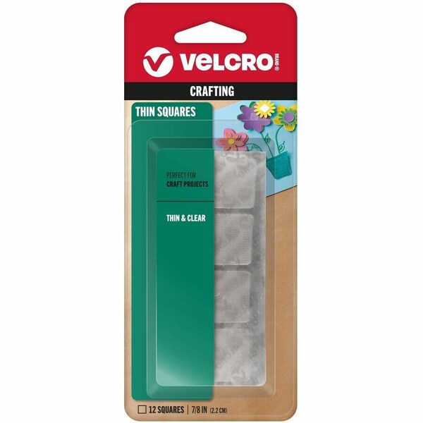 Velcro Brand 78 CLR Hook And Loop Squares 91330 - main