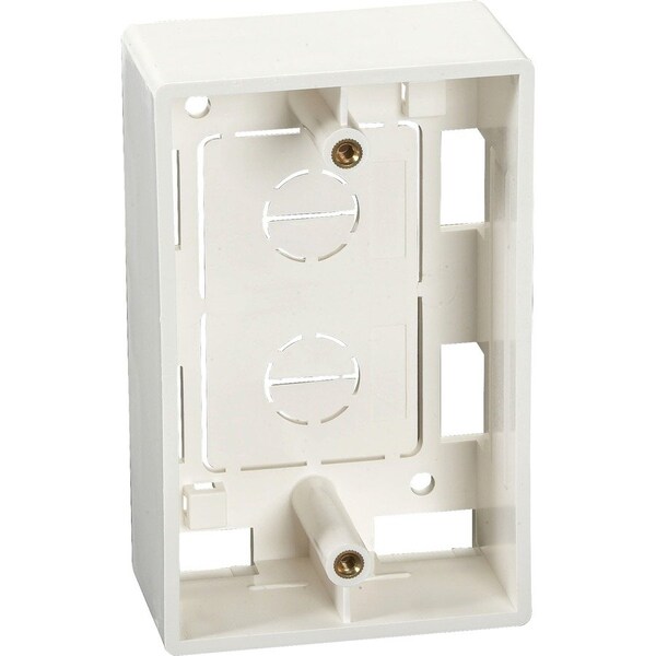 Black Box Surface-Mount Box, Single-Gang, Office W JPB654 - main