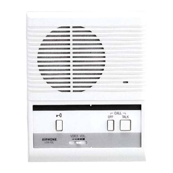 Aiphone LEM-1DLS Intercom System - Cable - 1570 ft - Wall Mount for Door Entry, Door Exit LEM-1DLS - main