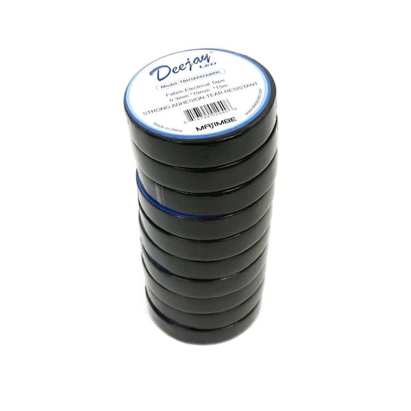 Deejay Led Wire Harness Automotive Fabric/Cloth Tape Low Noise from vibration w/form holding heat resistance TBHTAPEFABRIC - main