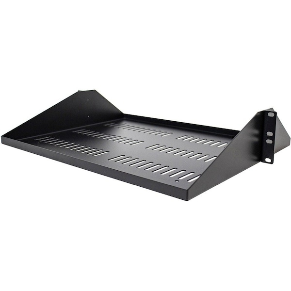 Startech.Com 2U Vented Server Rack Shelf 14in Deep SHELF-2U-14-CENTER-V - main