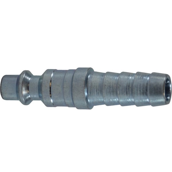 Midland Industries Industrial Interchange Plug, 3/8 in Hose Barbed, Steel 98828 - main