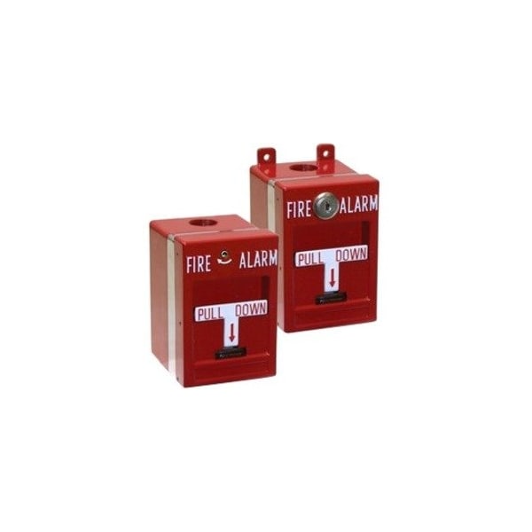 Edwards Signaling Pull Station, Hex Screw, Double, SPST MPSR2-SHTW-GE-NYW - main