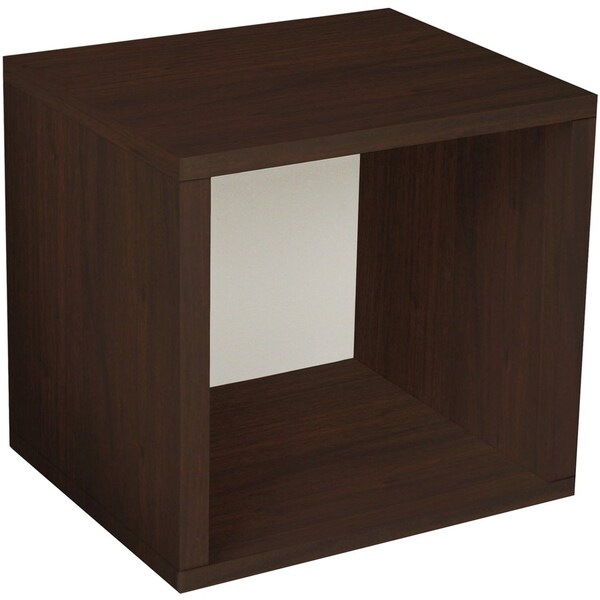 Way Basics Eco Stackable Storage Cube, Espresso BS-285-340-320-EO - main