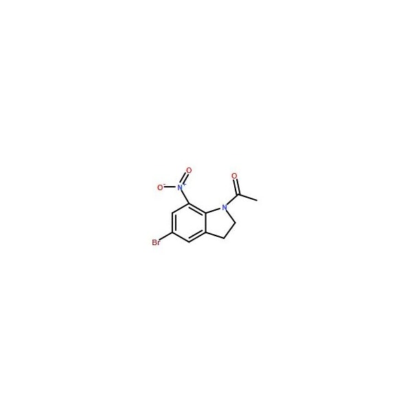 Ak Scientific 1-Acetyl-5-bromo-7-nitroindoline (5g), CAS 62368-07-4 9398AB-5g - main