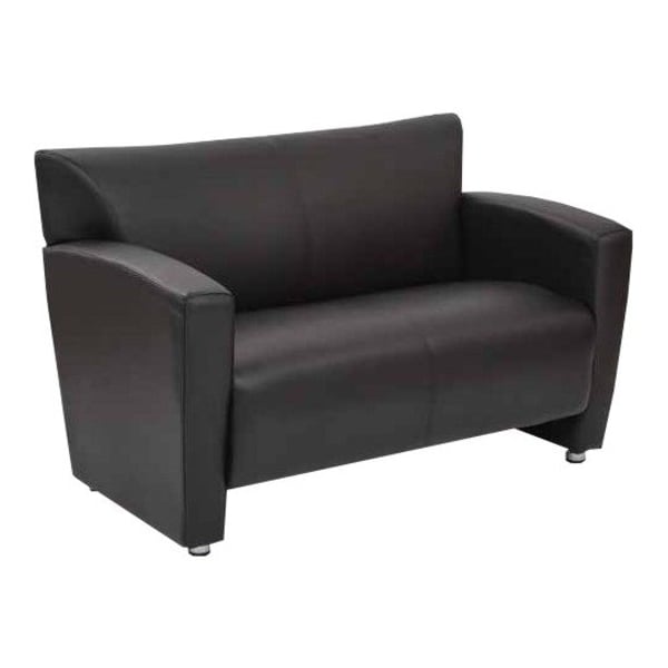 Office Star Loveseat, 29-1/4" x 32", Upholstery Color: Black SL2912S-U6 - main